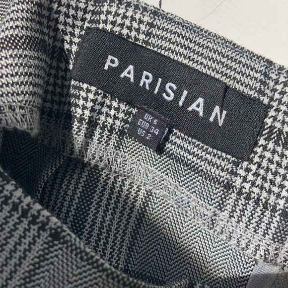 Parisian Check Drop Frill Hem Mini Skirt - Picture 8 of 8